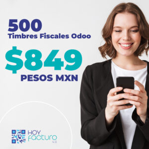 500 Timbres Fiscales Odoo